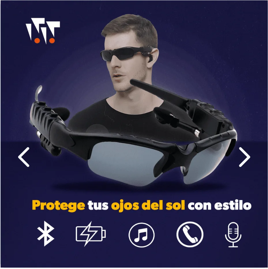 Lentes Inteligentes Bluetooth 5.0 - imagen adicional
