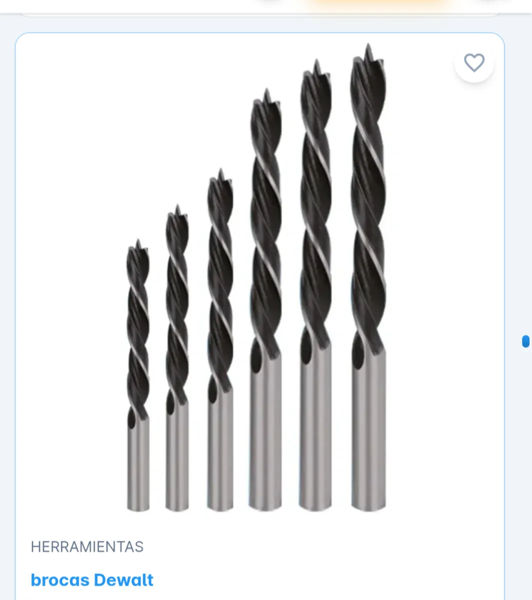 JUEGO DE BROCAS DEWALT