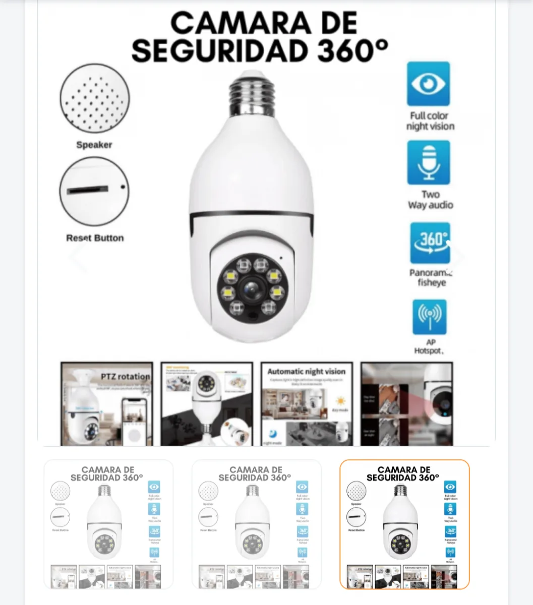 CAMARA DE SEGURIDAD 360
